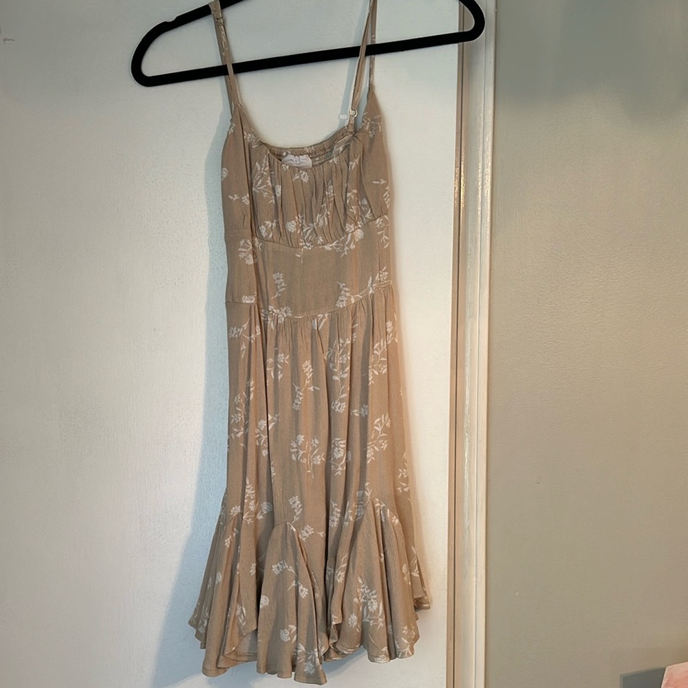 Isabelle’s Cabinet neutral mini dress